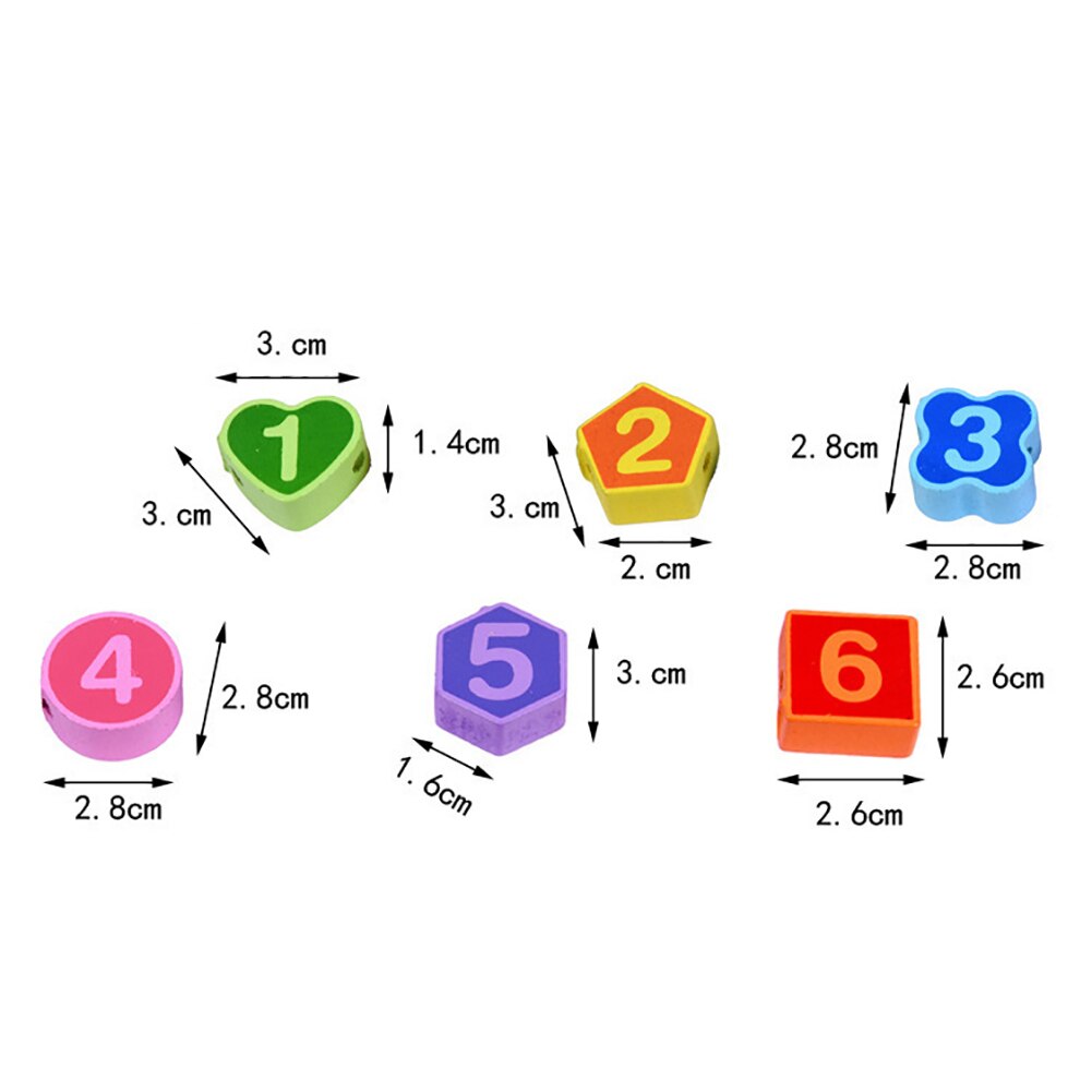 in legno Colorato 12 Numeri Orologio Geometria Digitale per Bambini puzzle per Bambini i bambini a sviluppare intellettuale Cognitivo giocattoli regali