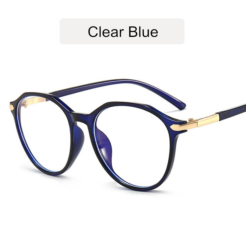 KOTTDO-Gafas de luz azul para ordenador, lentes para videojuegos, con Uv400, montura transparente, Anti rayos azules: clear blue