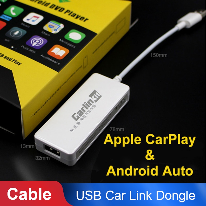 Billink dongle usb bærbar navigationsafspiller plug play auto smart link dongle til carplay android 4.2 system smart link gps