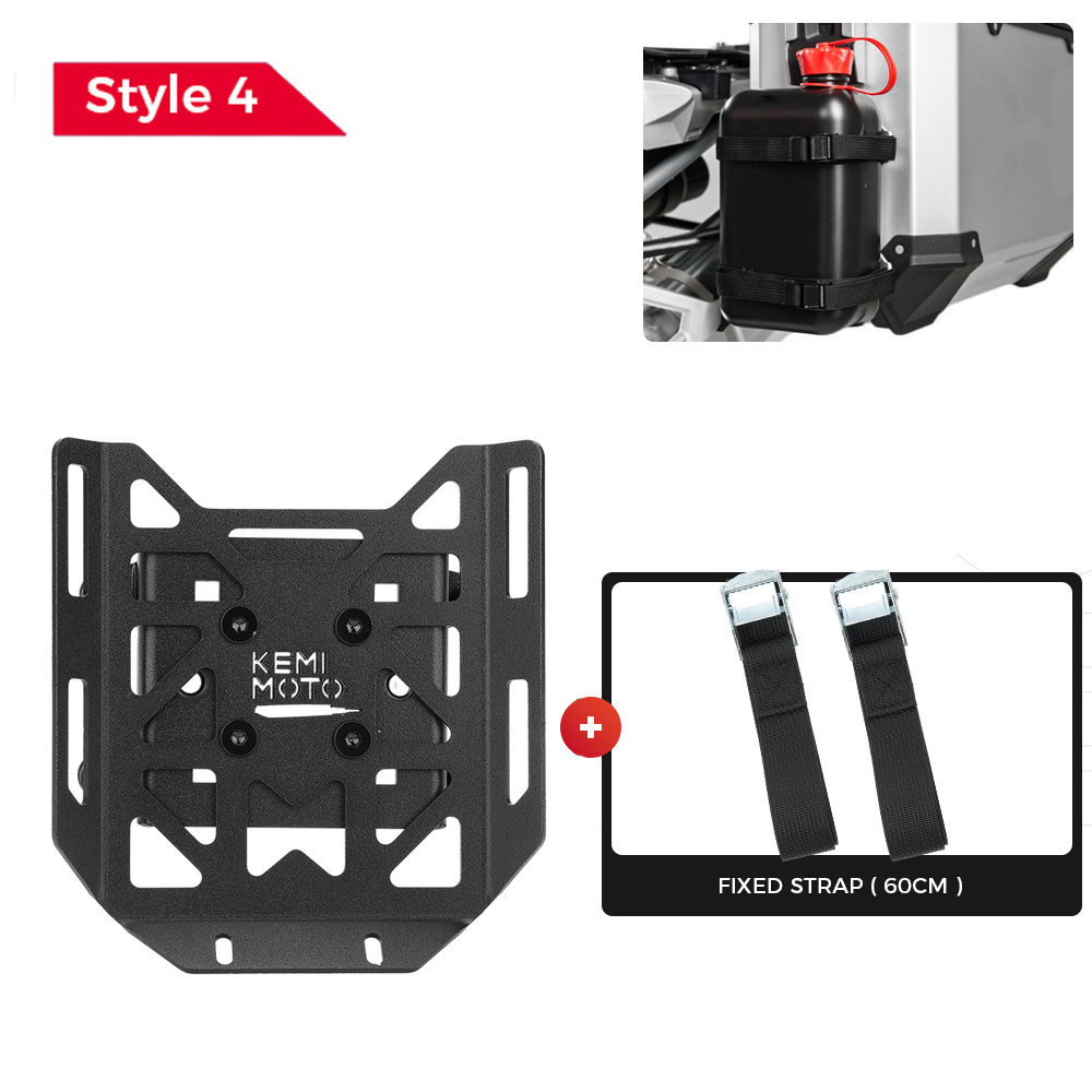 Hurcycles-Porte-Bouteille d'Essence et d'Huile pour BMW, Réservoir de Carburant, Plaque de Maintien, Étuis à Bagages, GS LC ADV R1250GS: Ivoire