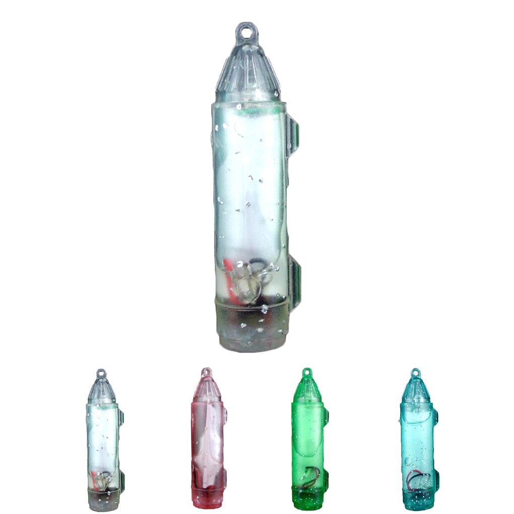Mini fiskelampa bärbar led undervattensfisk locka lampa diy bläckfisk fiske bete utomhus tillbehör