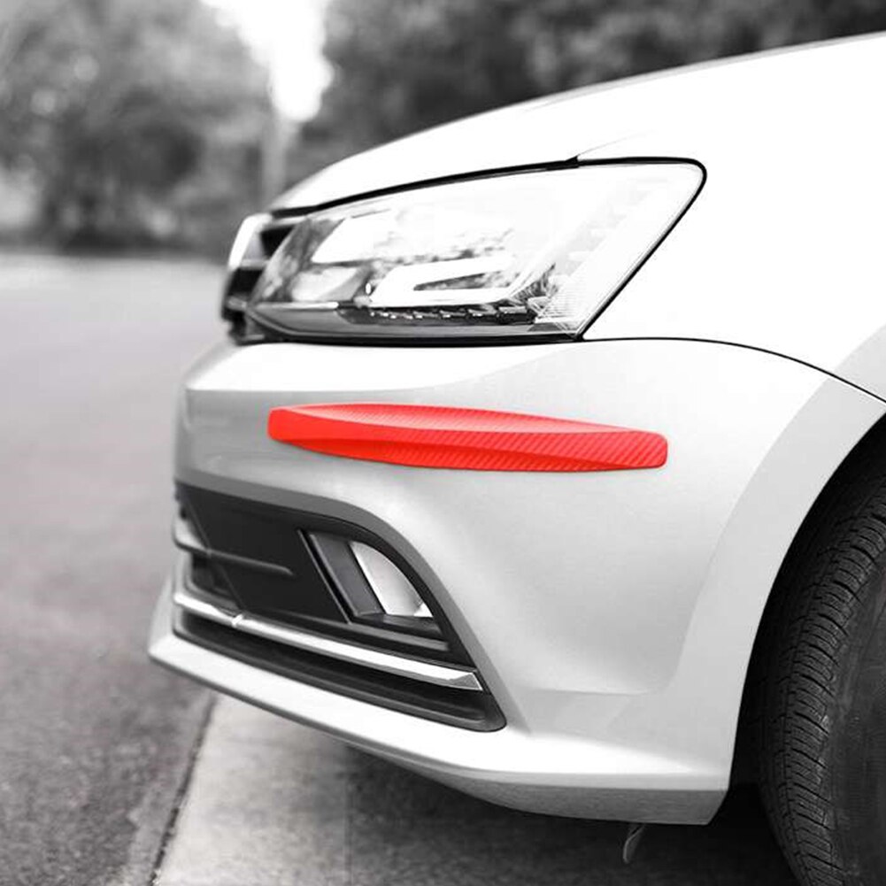 Car Bumper Protector 2pcs Anti-Collision Patch SUV Pickup Truck Trim Car Bumper Protector Guard Strip