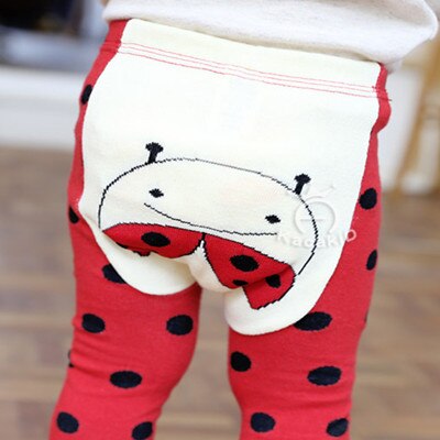 0-3T Girls Boys Baby Tights+Short Cotton Cartoon Tights Kids Spring Pantyhose Baby Girl Children's Clothing: beetle / 24M