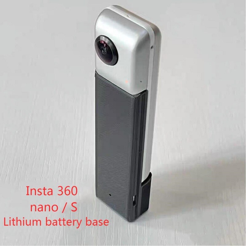 Insta360 Nano S Panoramische Camera Lithium Batterij Base 1/4 Interface Uitbreiding Accessoires Volledig Onzichtbaar