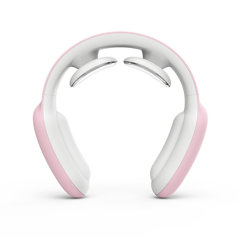Drahtlose Fernbedienung Schulter Neck Massager EMS Therapie Impuls Massage Zervikale Schmerzen Relief Elektro Tragbare Intelligente: Pink