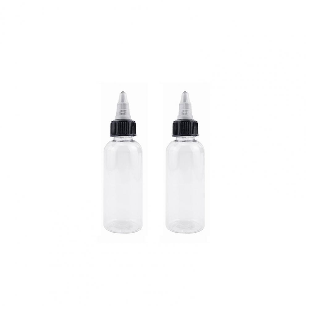 2Pcs Attractive Wide Application Reusable Sauce Bottle Multi-use Good Sealing Condiment Bottle for Sauce Bottle: 15ml