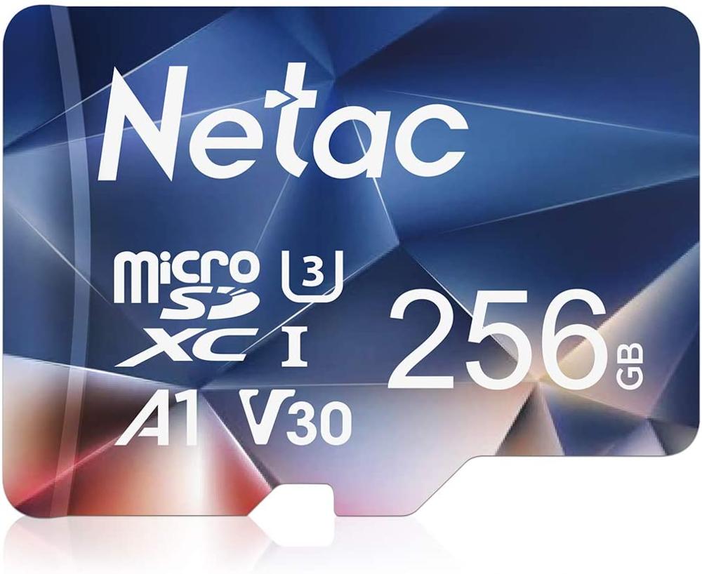 Netac karta mikro SD 64GB 128GB 256GB 512GB karta pamięci SD/TF karta pamięci U3 V30 klasa 10 TF 100 Mb/s karta MicroSD na aparat telefoniczny: 256 gb