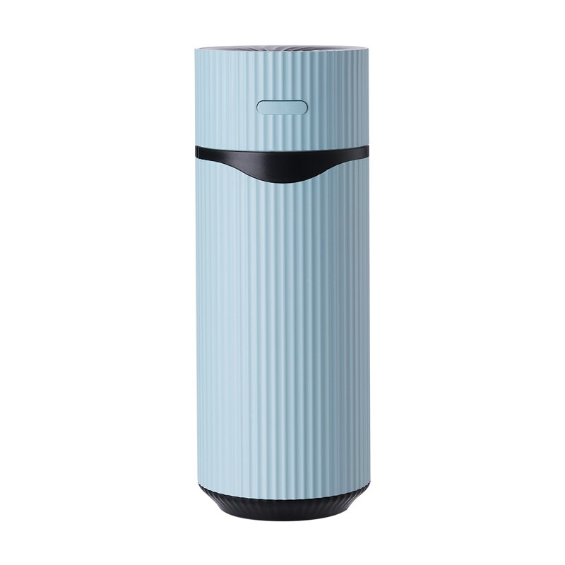 Car Essential Oil Diffuser Mini Ultrasonic M9 Humidifier LED Night Light USB Aromatherapy Fogger Car Air Freshener: Blue