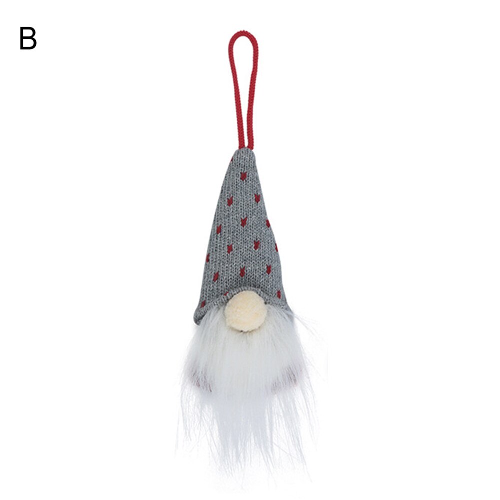 Kerst Gnome Santa Faceless Pop Opknoping Hanger Leuke Hoed Decoratie Kid: B