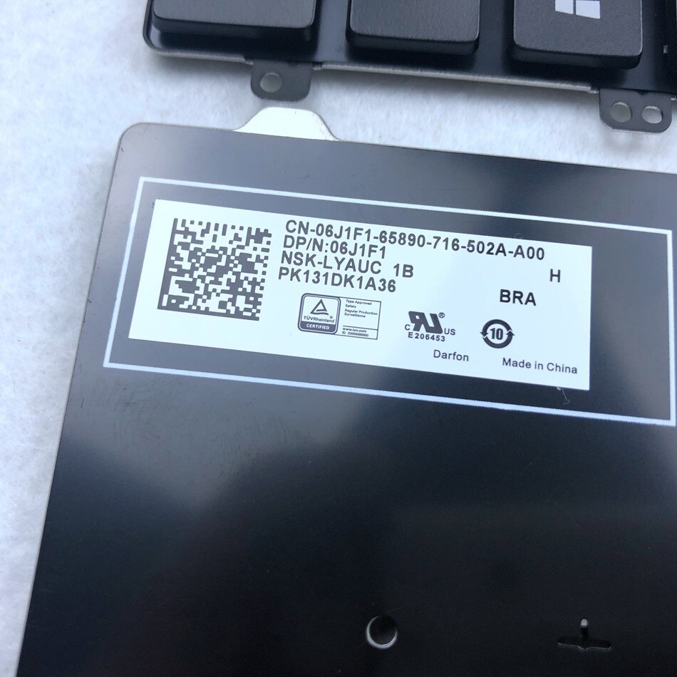 Italian Backlit Brazil Laptop Keyboard For Dell Latitude E7250 E7270 E5250 E5270 IT BR Layout