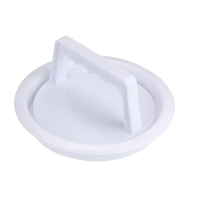 Hamburgerpress biffmaskin hamburgerpress rund form livsmedelsgodkänd plast hamburgare kött nötkött grill biff maker form
