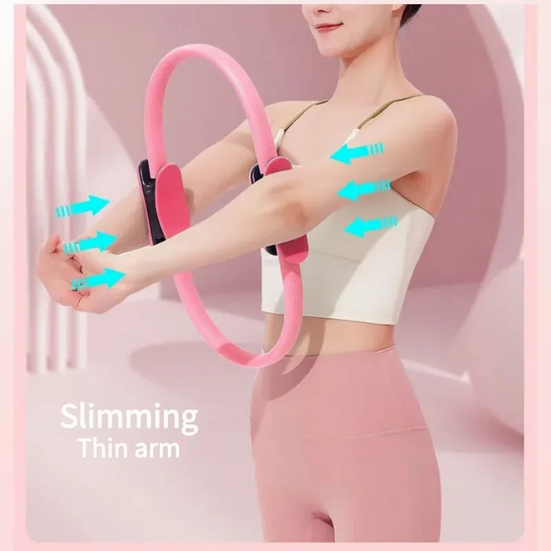 Anillo de Pilates, círculo mágico de Fitness para tonificar muslos, abdominales y piernas, entrenamiento de resistencia, deporte corporal, Fitness, Yoga