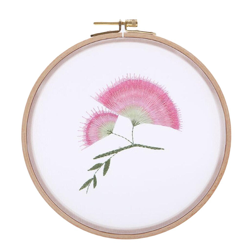 Sketch Simple Embroidery Kit Handmade DIY Fabric Novice European Embroidery Kit Home Decoration: flower
