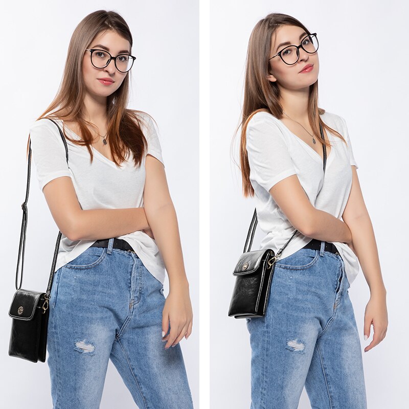 REALER frauen crossbody-tasche kleine praktisch geldbörse für damen Mini schulter umhängetasche weibliche crossbody geldbörse Telefon beutel