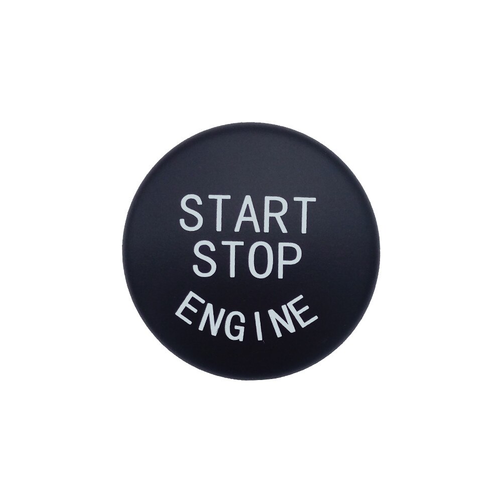 Bilmotor startknap udskift dæksel stopafbryder tilbehør nøgleindretning til bmw  x1 x5 e70 x6 e71 z4 e89 3 5 serie  e90 e91 e60
