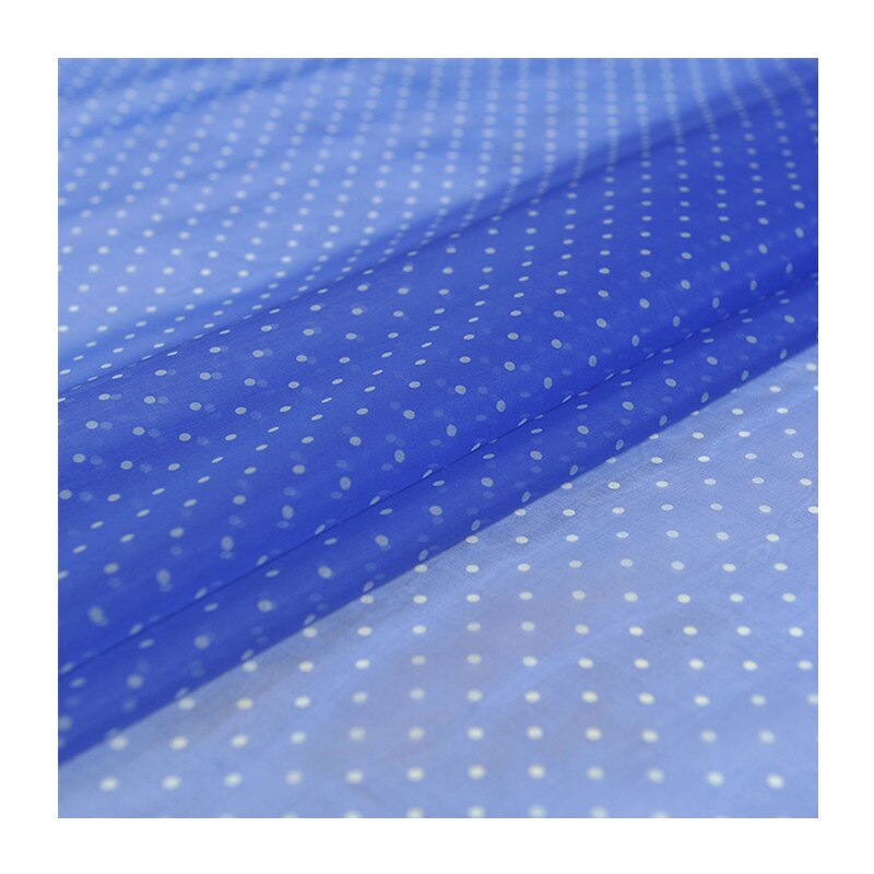 100% natural mulberry silk organza yarn fabric cloth per meter 6mm printed see-through clothing wedding fabric for dress