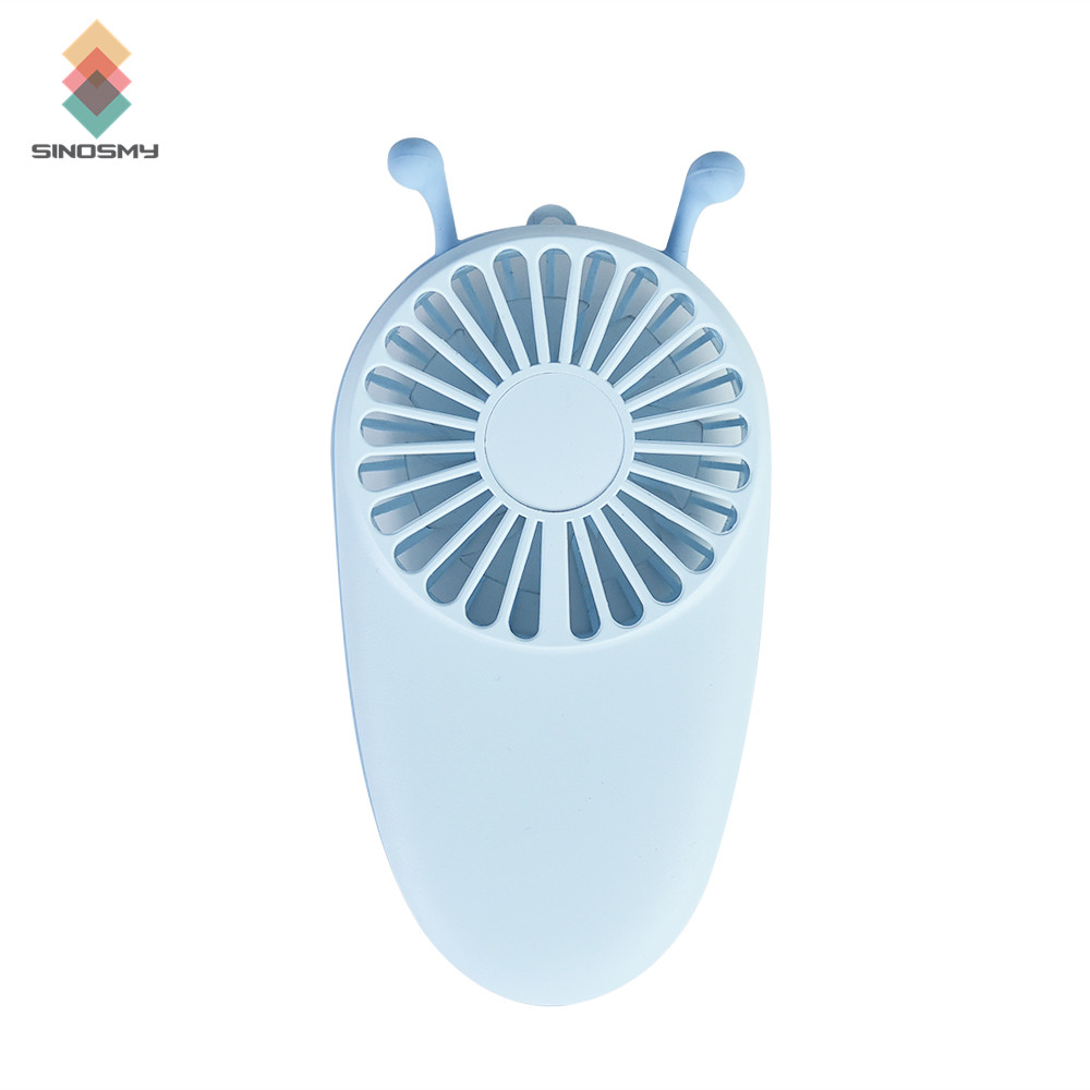 Usb Elektrische Draagbare Oplaadbare Mini Ventilator: Blue