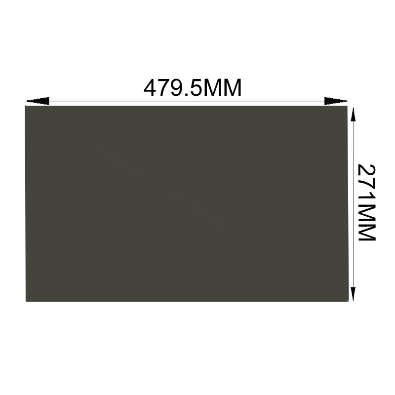 Película polarizada para LCD LED TV, 21,5 ", 135 grados, 16:9, 479,5x271MM, nueva, 1 ud.