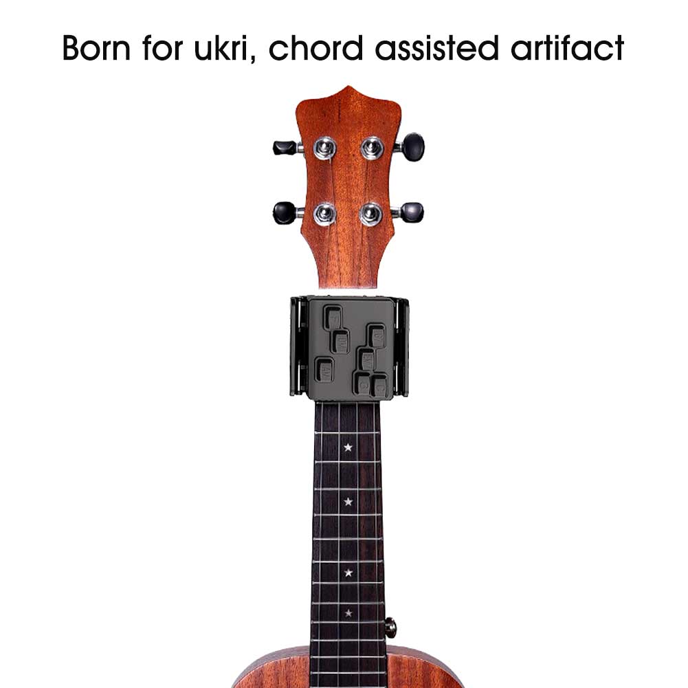 Practrice pomoc wysoka wytrzymałość przenośny początkujący asystent palcowanie ukulele akord trener muzyczny system nauczania nauki nylon