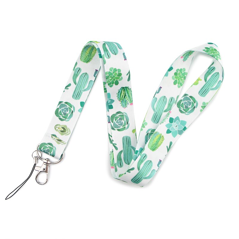 ZF1898 1 stücke Obst Avocado Pfirsich Zitrone Ananas Pflanze Kaktus Katze Footprint Hund Pfote DIY Lanyard Neck Strap Für USB abzeichen Halter: 12