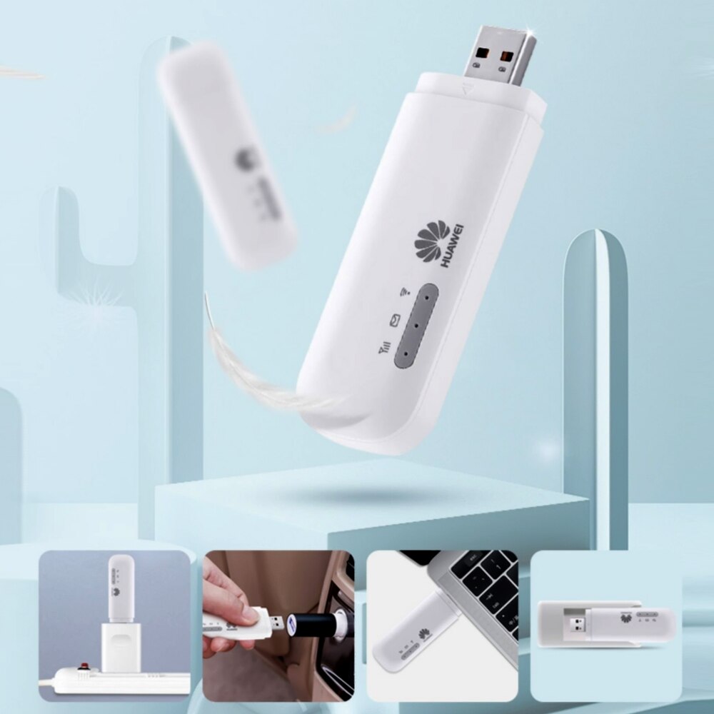 Huawei  e8372h-155 4g lte mini usb wifi router wingle wifi hotspot cat 4 150 mbps fdd 4g 3g usb modem stick hvid