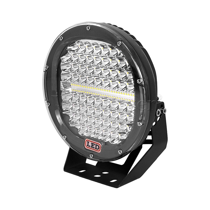 Faros delanteros redondos para coche, focos de 9 pulgadas para camioneta todoterreno, luz LED antiniebla, para Ford JK Jeep Wrangler Chevy 4runner 4x4, 1 Uds.: Model B Black 1pcs