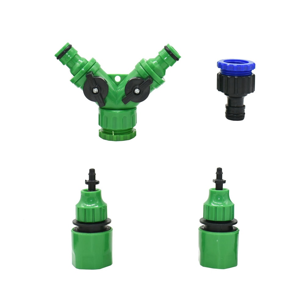 50M-5M DIY Drip Irrigation System Automatic Watering Garden Hose Micro Drip Watering Kits with Adjustable Drippers