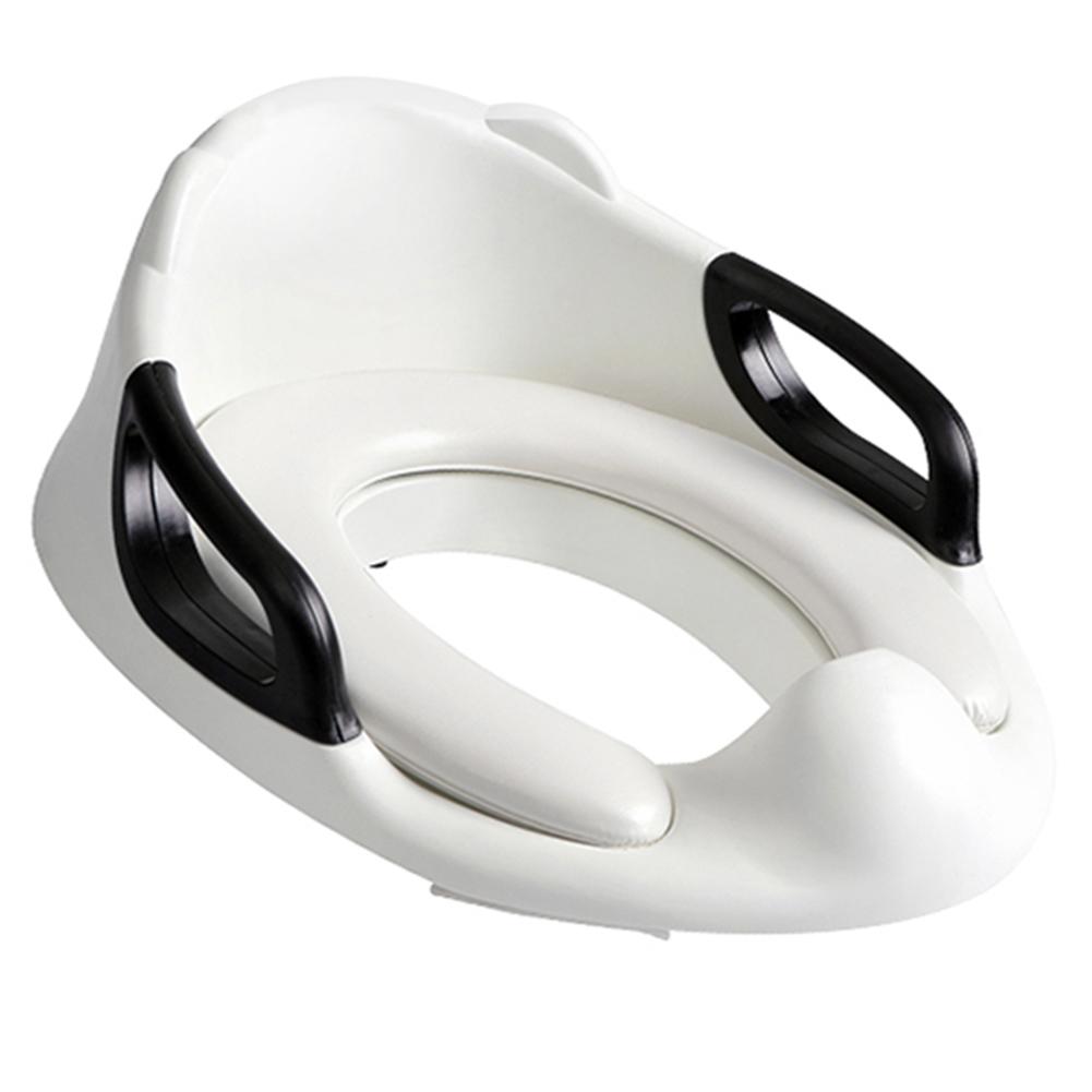 Children Potties Baby Toilet Bowl Urinal Baby Potty Training Seat Infant Kids Toilet Kids Bedpan: White 35x33cm