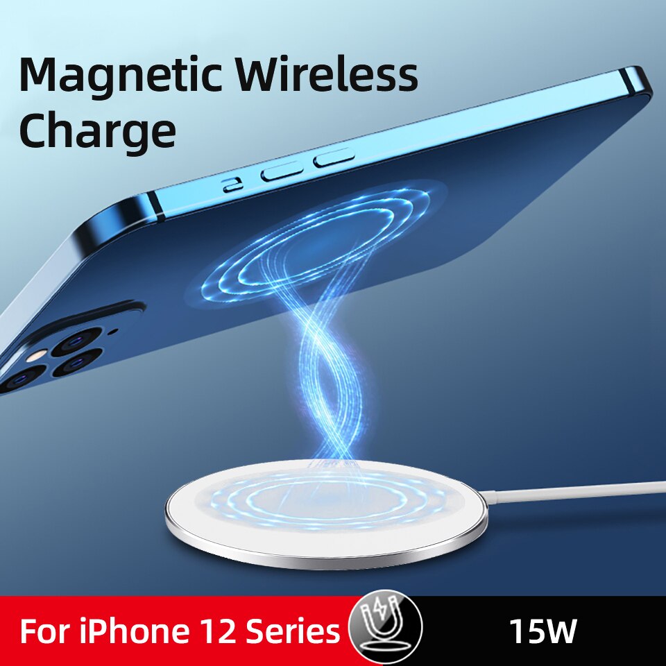 Cargador magnético inalámbrico para Iphone 12 Pro Max, cargador magnético de 15w, Mini Iphone 12, 12pro, 12, mini Usb C, PD