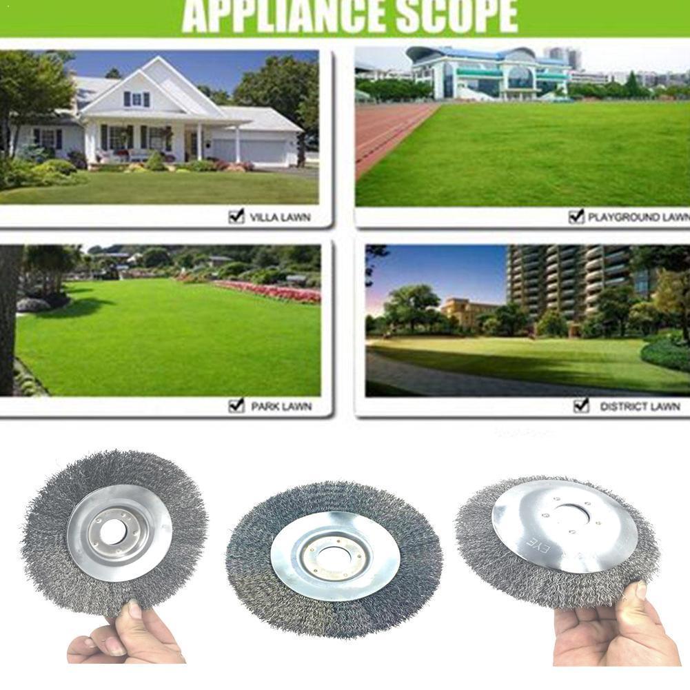 1 Pc Staaldraad Wiel Tuin Borstel Grasmaaier Blade Trimmer Blades Head Trimmer Tuin Metalen Kop Trimmer Gras S9D0