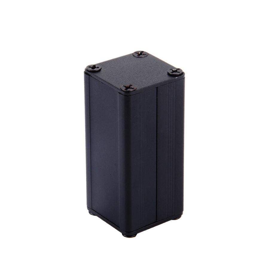 Vandtæt aluminiumskabinet elektronik gør-det-selv hus pcb projekt instrument køleboks udendørs samleboks 50 x 25 x 25mm