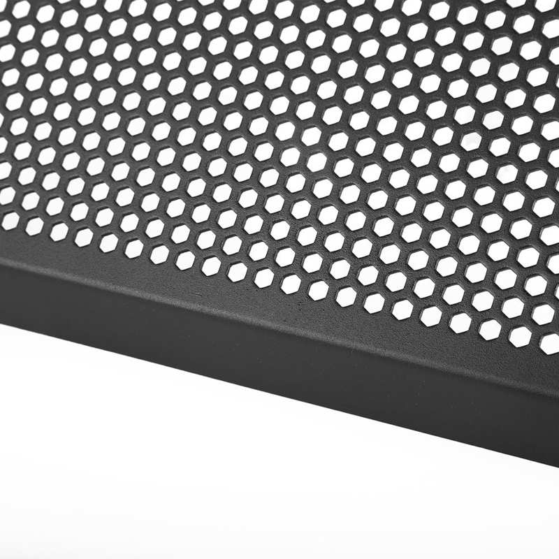 Radiator Grill Cover Radiator Guard Black for Motorcycle Radiators