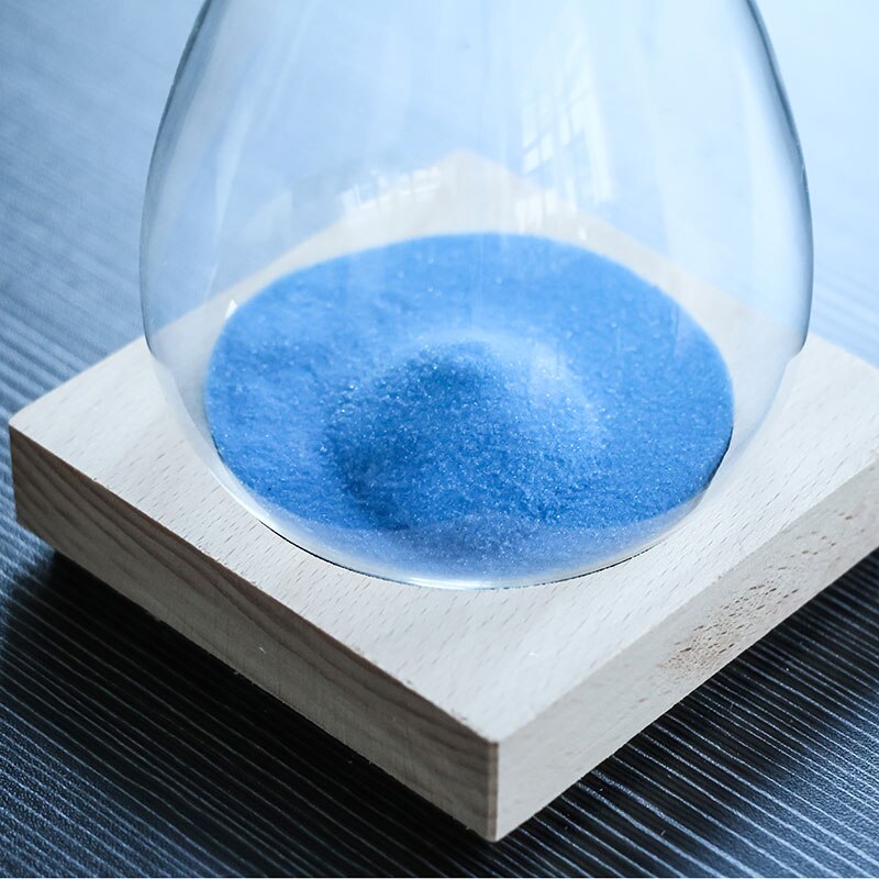 60 minutters timeglas træbase timeglas krystalglas 1 time sandglas farve sand lettering crafts souvenirs