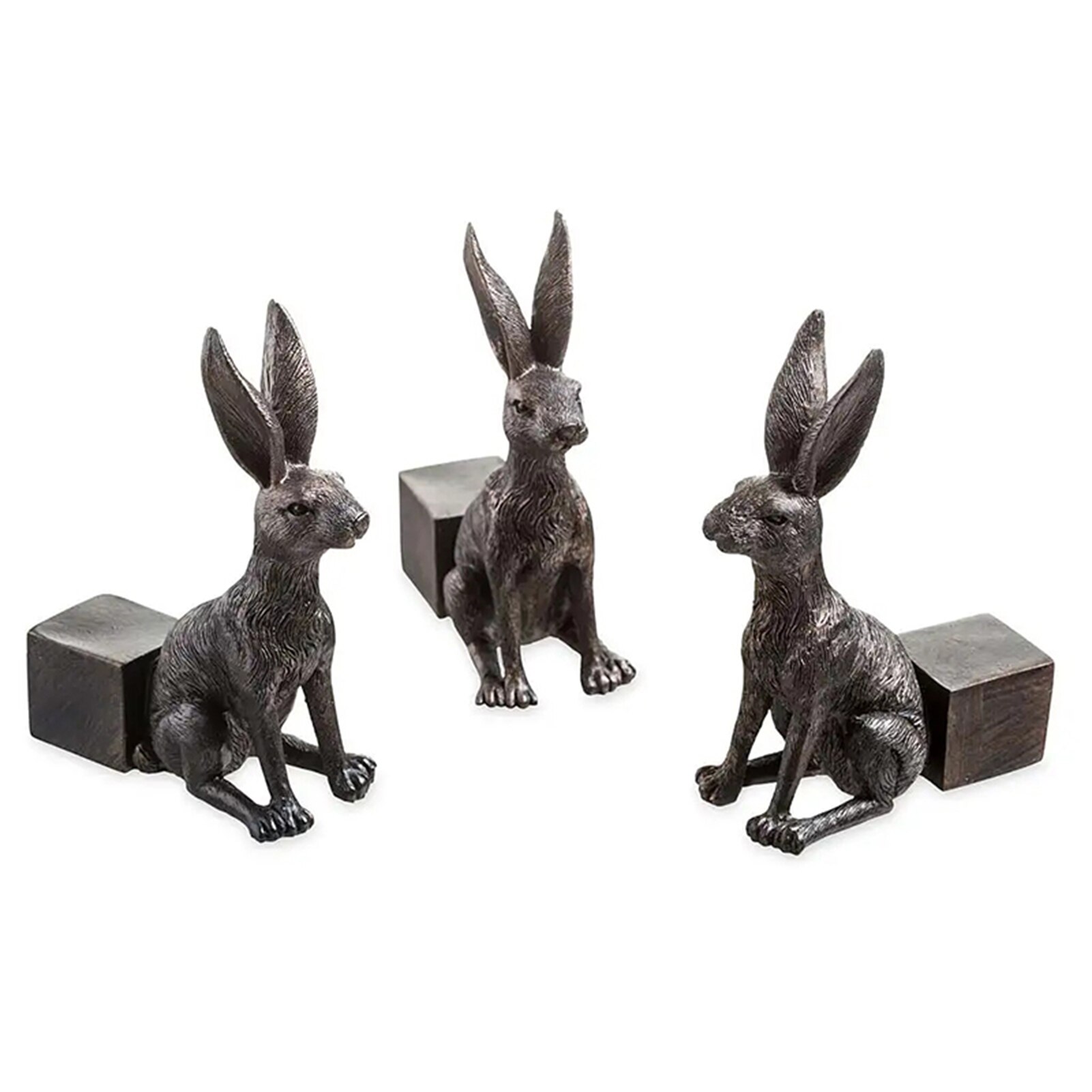 Pies de maceta para flores de 3 piezas, soporte de maceta para plantas de animales, artesanía de resina, adornos decorativos, soporte para flores EF, novedad de