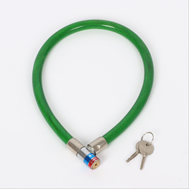 Candado antirrobo para cadena de seguridad de bicicletas y motos, accesorios de motocicleta, candado para motocicletas , 2 colores: green