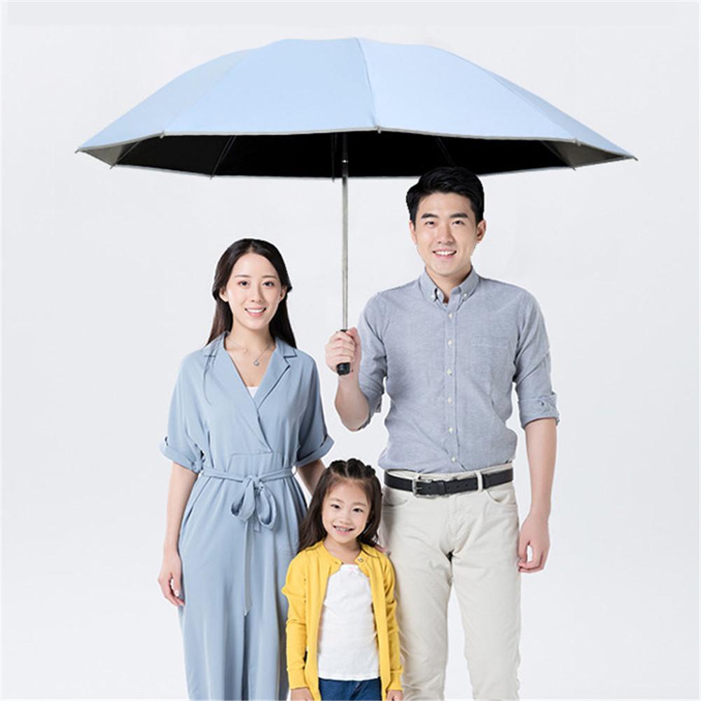 Inverted Umbrella Windproof Anti-UV Automatic Folding Umbrella Night Reflective Strip 10Ribs Auto Open/Close Reverse Umbrella