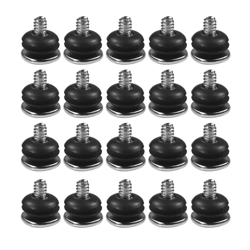 20pcs Computer Case Shockproof Screws + Shock Absorption 3.5-inch HDD Shock