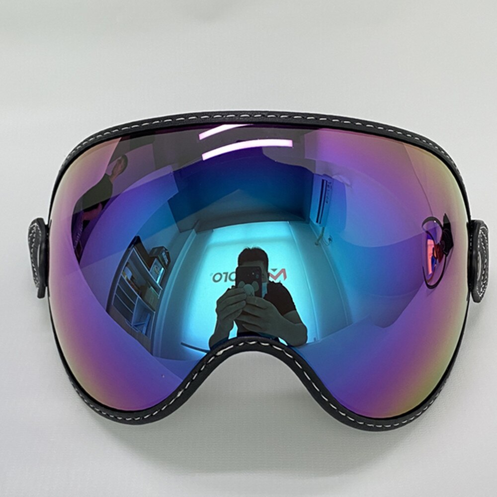 MJ MOTO retro gogle na motocykl kask gogle MOTO3 motocross gogle 4 kolor wymienny motocykl konna okulary ochronne