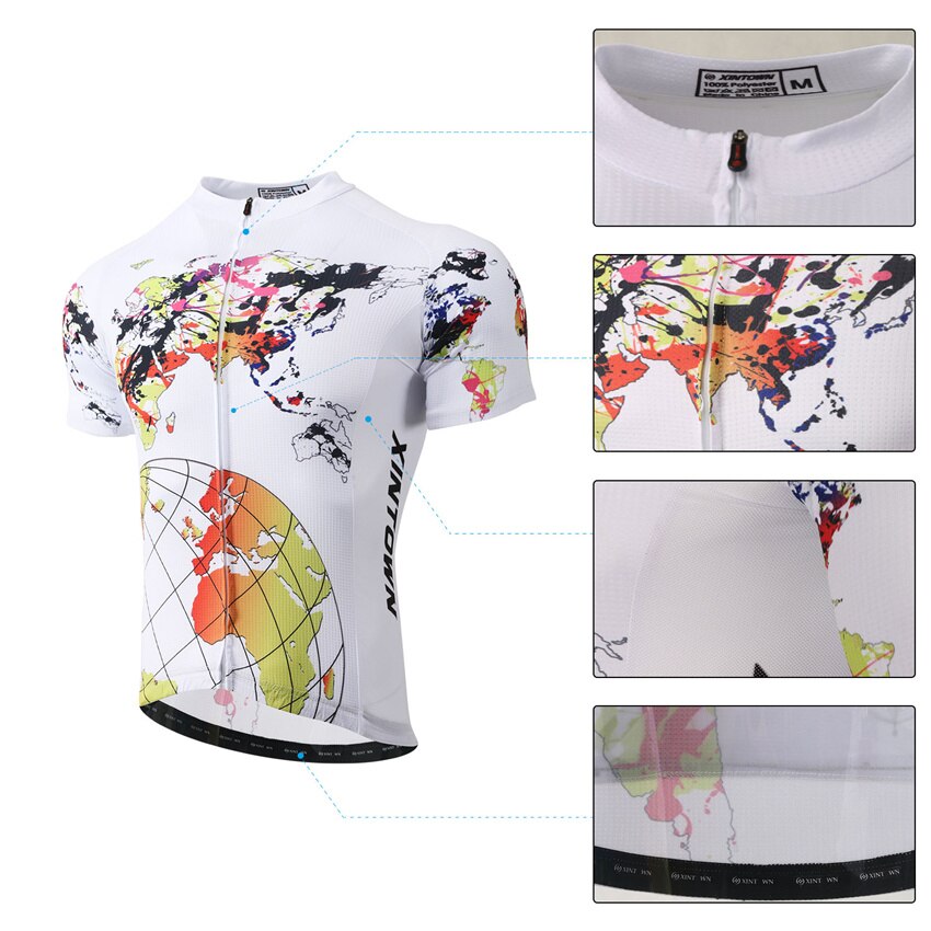 Wielertrui MTB Fiets Kleding Bike Sportwear Kleding Korte Maillot Roupa Ropa De Ciclismo Hombre Verano Fiets Truien