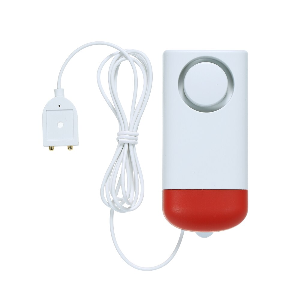 433MHz Wireless Water Leakage Sensor Standalone Water Leaks Intrusion Detector Support Local Alarm Alert Water Level Overflow