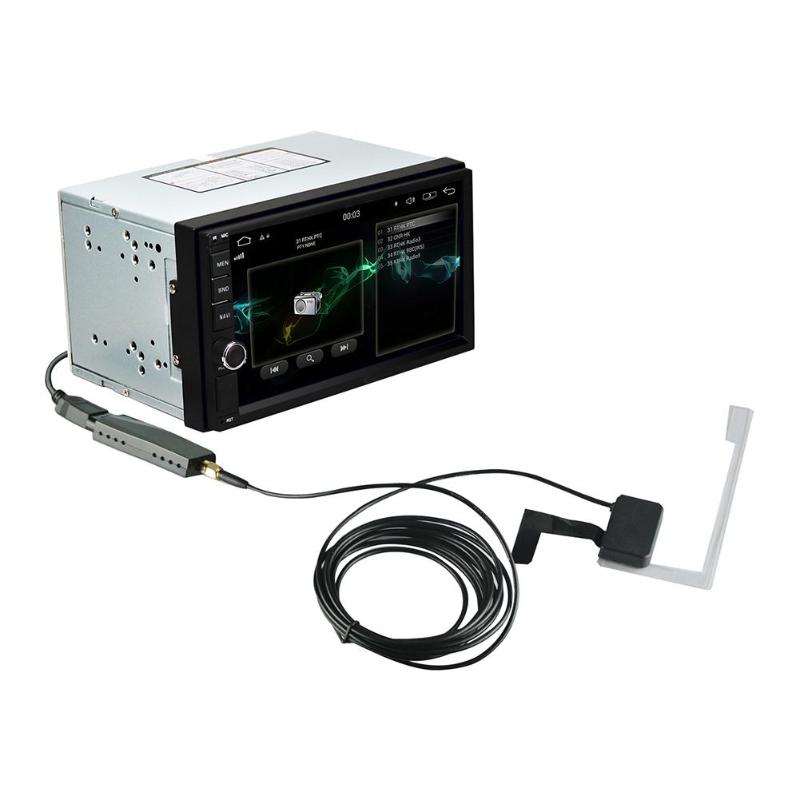 DAB002 DAB+ Antenna with USB Adapter Receiver for Android Car Stereo Player SMA DAB Receiver Box Auto Radio Aerial Antenna Cabl