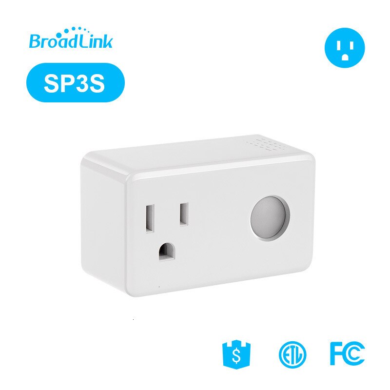 Broadlink SP3 SP3S Timer plug,Energy Monitor EU socket outlet,smart Home Automation APP Control,work with Alexa Echo Google Home