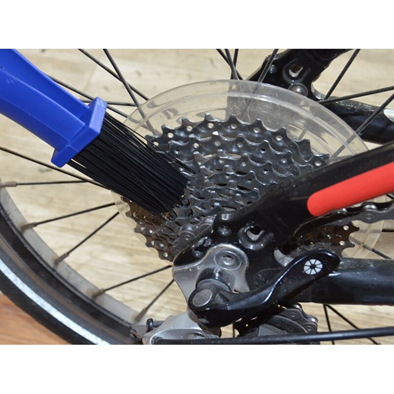 Motorfiets Keten Onderhoud Reinigingsborstel Vuil Schoon Tool Fietsketting Borstel Motorfiets Accessoires Voor Bromfiets Motorfiets Fiets
