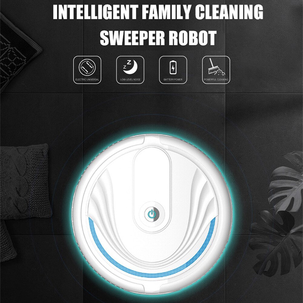 Home Automatic Smart Floor Cleaning Robot Sweeper Dust Remover without Suction Smart Robot Vacuum Cleaner Dust Removal Sweeper
