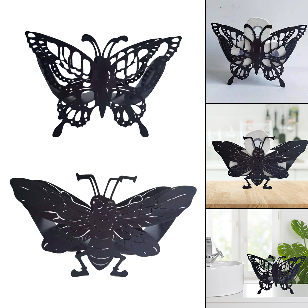 Standing Toilet Roll Holder Novelty Loo Roll Holder Bathroom Kitchen Decor