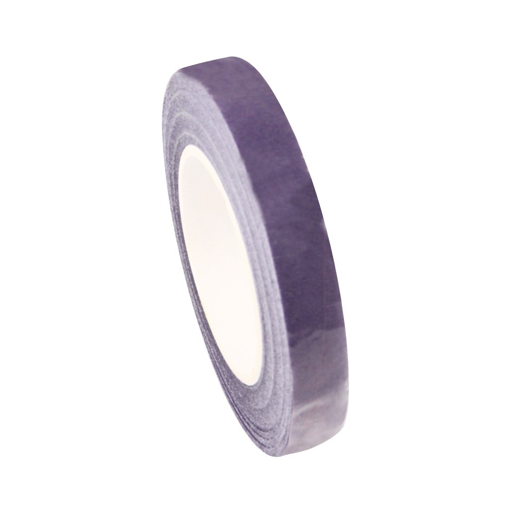 1 Roll Colorful Tape DIY Artificial Flowers Wraps Paper Adhesive Floral Stem Garland Decoration Tape: purple