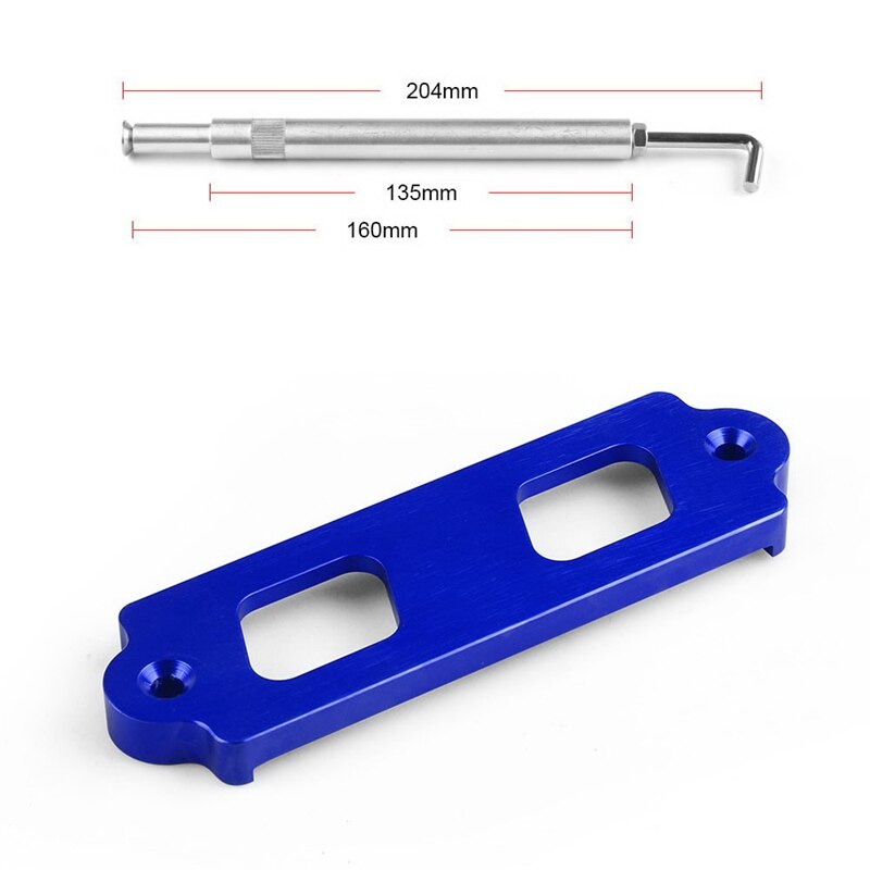 Battery Tie Down Kit Hold Down Rod with Tray Hooks for Civic/CRX S2000