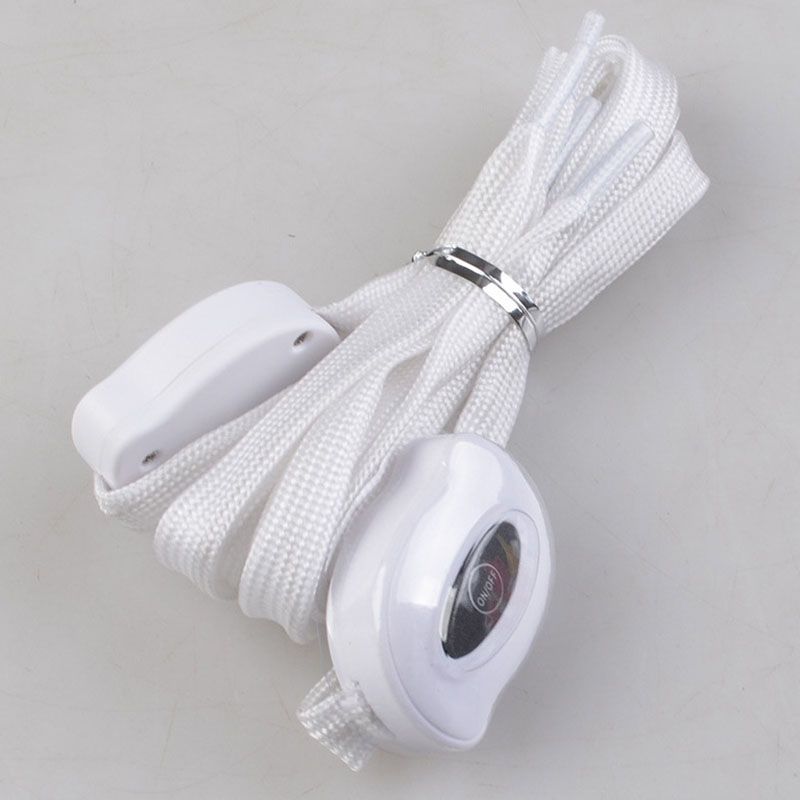 Night Mode Usb Opladen Shine Led Change Lichtgevende Schoenveter Club Party Lichtgevende Glow Light Up Strap Droppingship: Rood