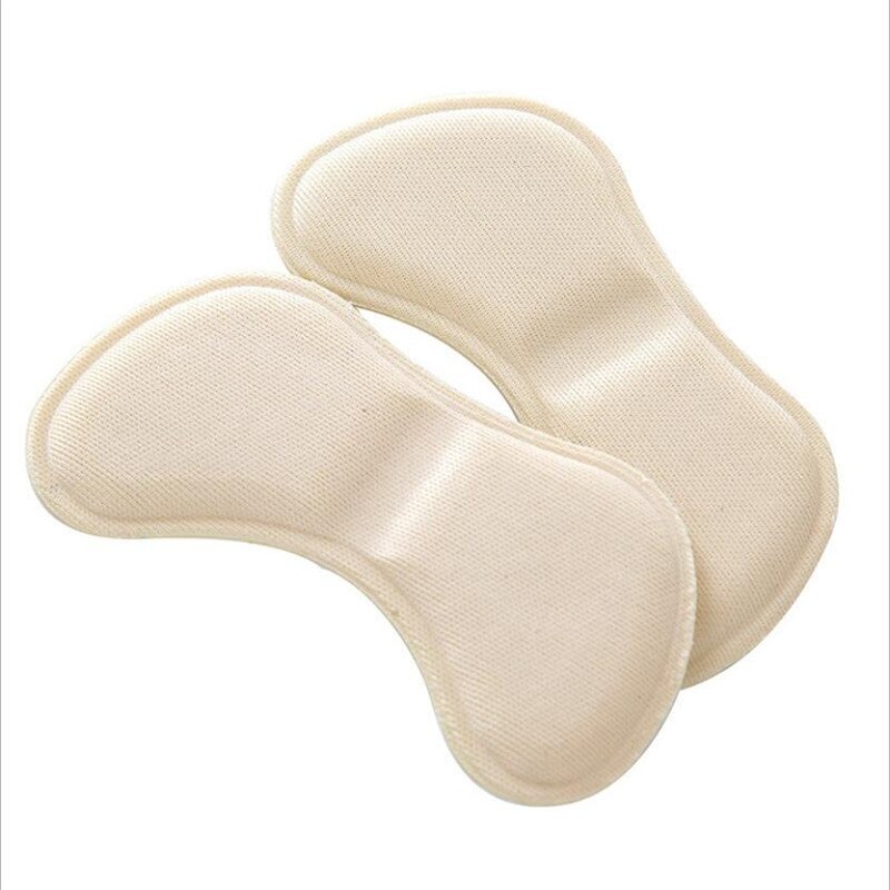 Plantillas de tela adhesiva para zapatos, almohadillas de tacón trasero, almohadillas de cojín, empuñaduras de forro, tirantes de y adhesivo de soporte, 2 uds.: 1