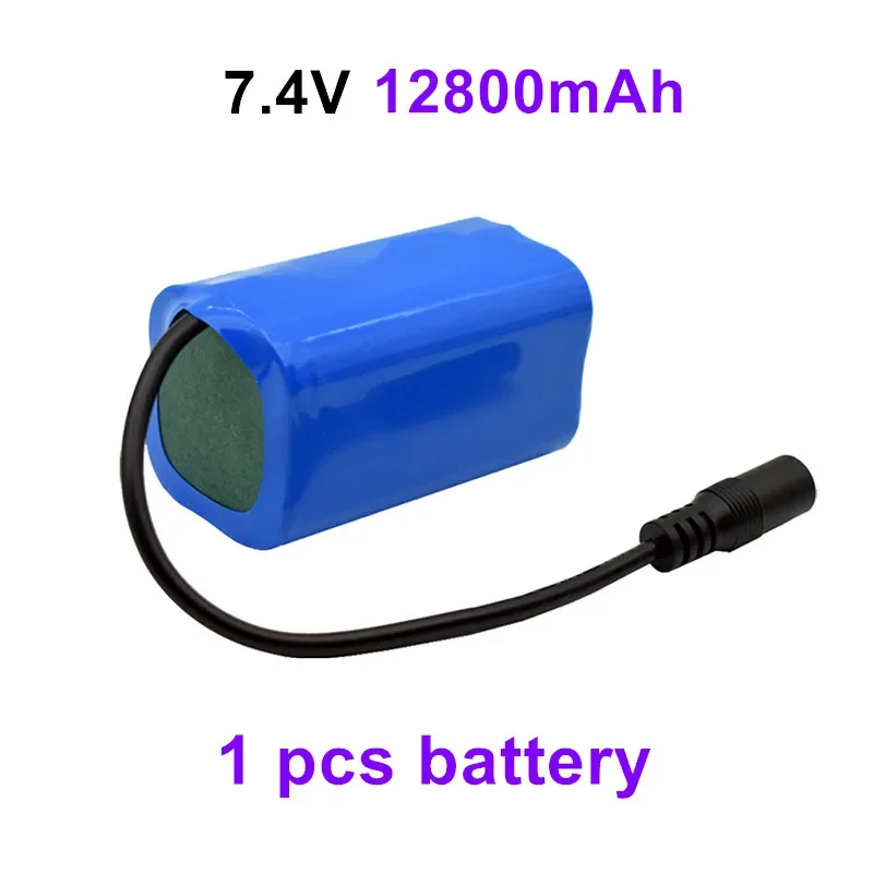 Batería Lipo para buscador de peces de Control remoto, piezas de repuesto para barco de cebo de pesca, Juguetes RC, accesorios 2S V 7,4 mah, T188 T888 12800-5: Oro